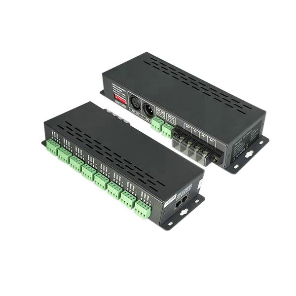 LT-880-350, 16CH DMX Controller, High-end Standard for RGB/RGBW LED Wall Lights, 5 Warranty